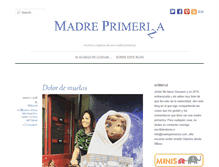 Tablet Screenshot of madreprimeriza.com